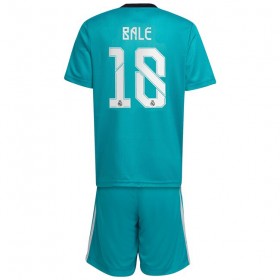 Fußballtrikots Real Madrid Gareth Bale 18 Kinder 2021-2022 Kurzarm Ausweichtrikot kaufen
